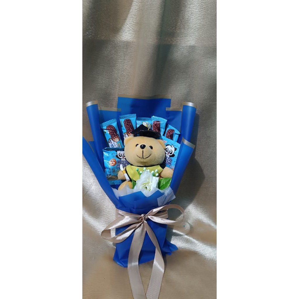

Buket Snack / Buket Wisuda / Buket Kasih Sayang - Buket Simple