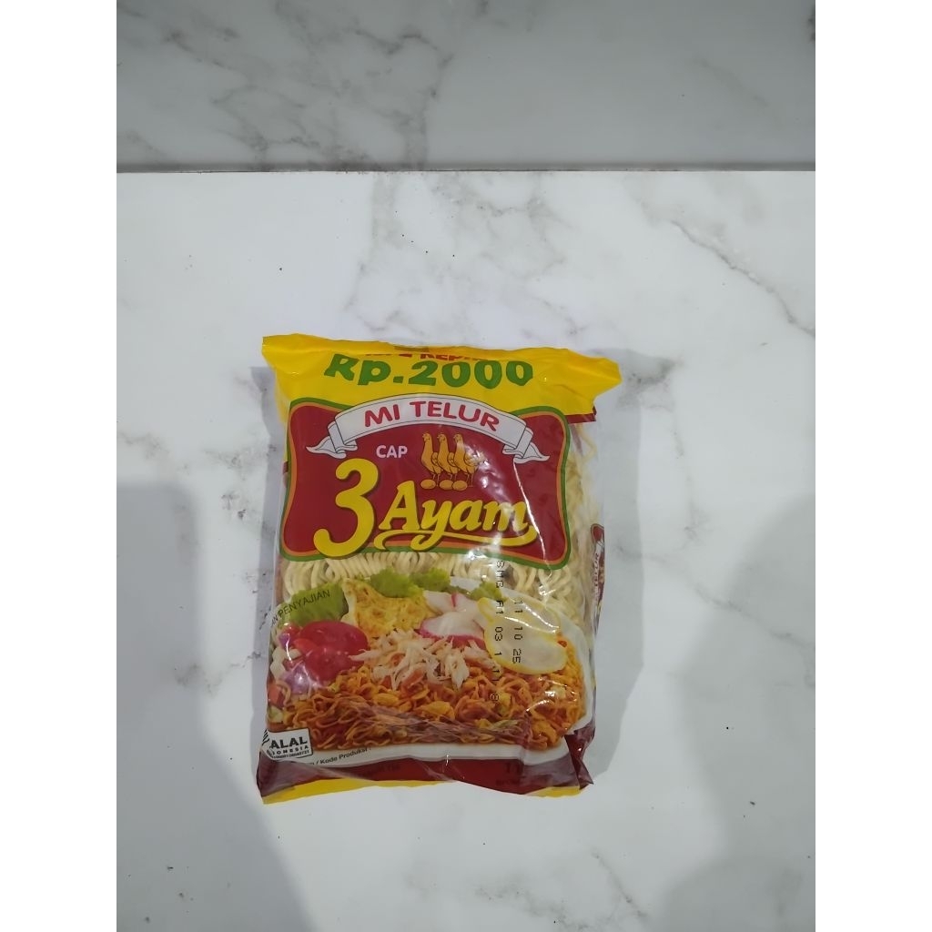 

Mie Telur Cap 3 Ayam