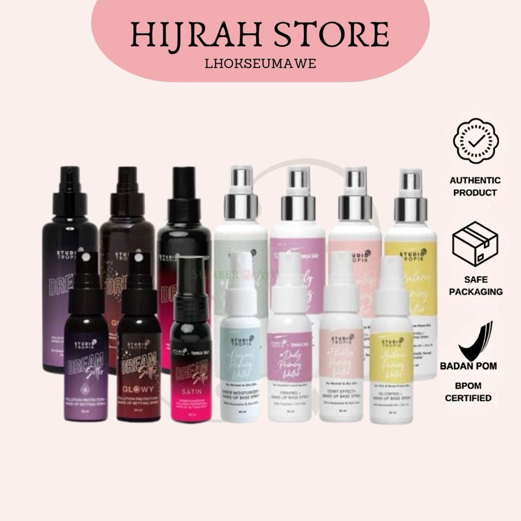 HIJRAH STORE STUDIO TROPIK SETTING SPRAY SERIES