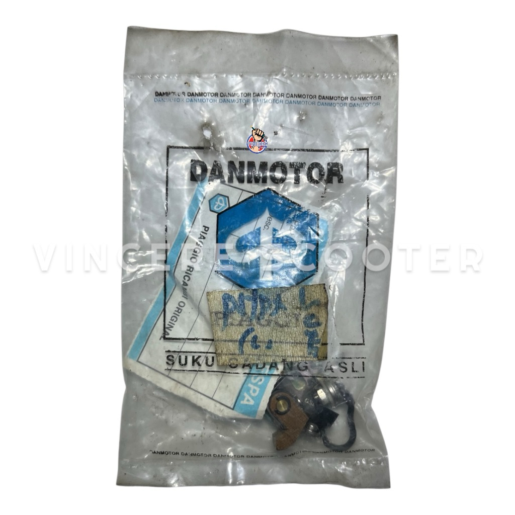 Platina Danmotor Biru Original NOS Vespa PX PS