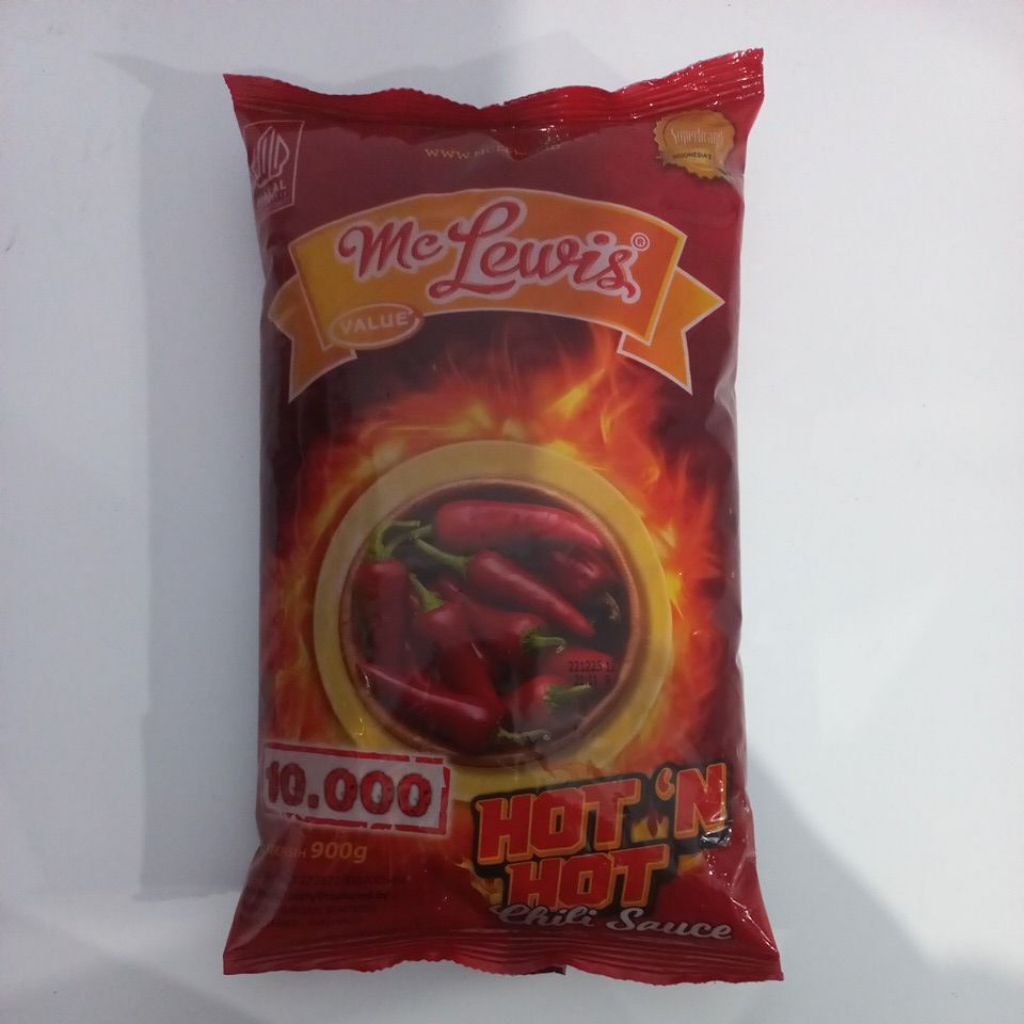 

mc Lewis hot'n Hot chili sauce 900g