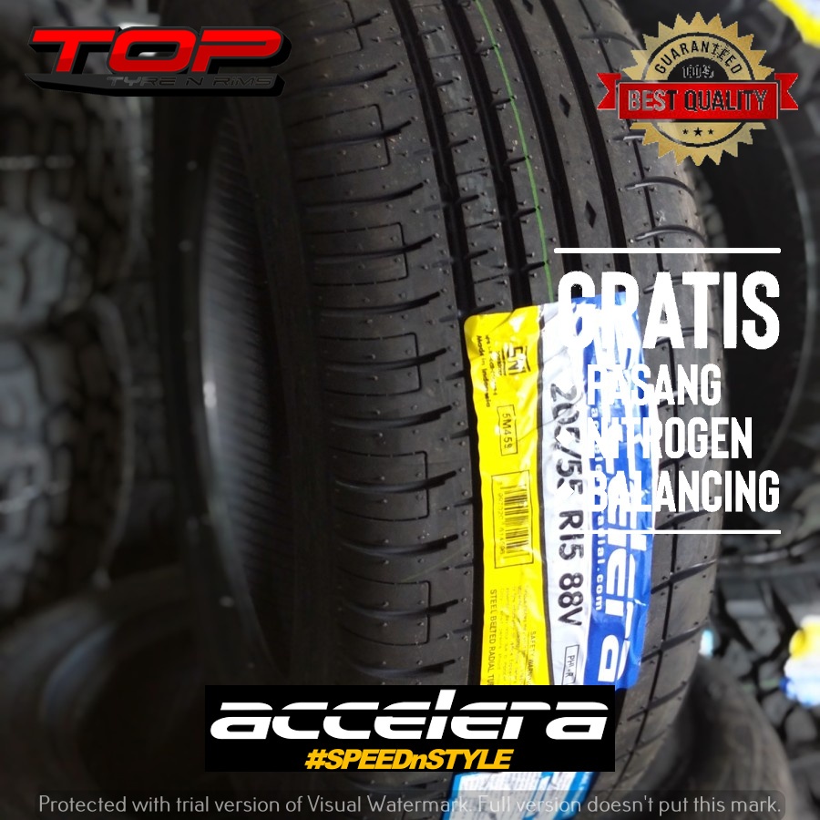 Murah Ban Mobil ACCELERA PHI-R 205/55 RING15 II Ban Mobil 205 55 R15