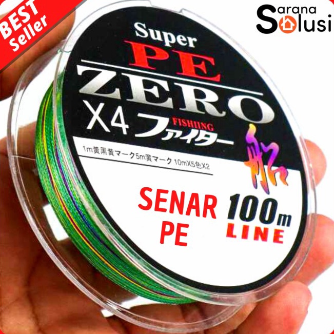 New BENANG SENAR TALI PANCING SUPER PE 1 Meter