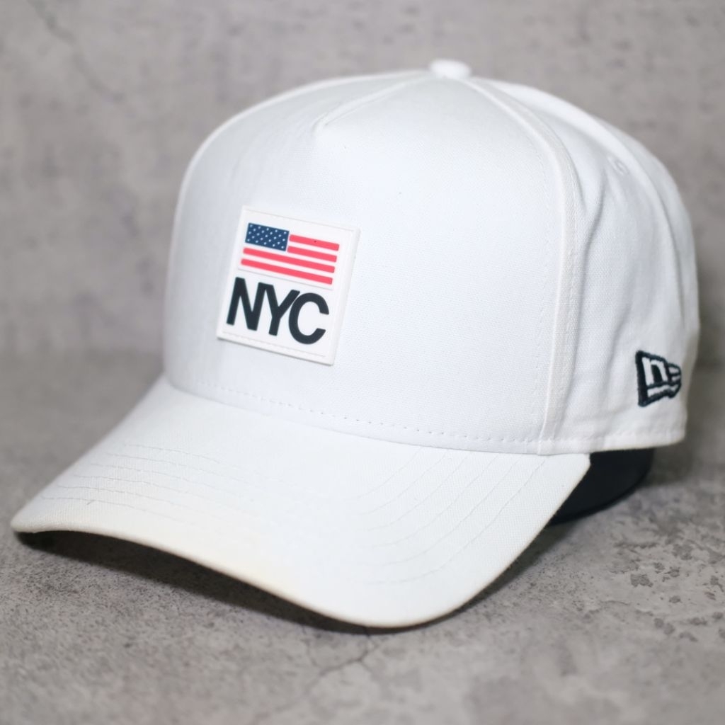 Topi casual NYC FLAG NE Original putih