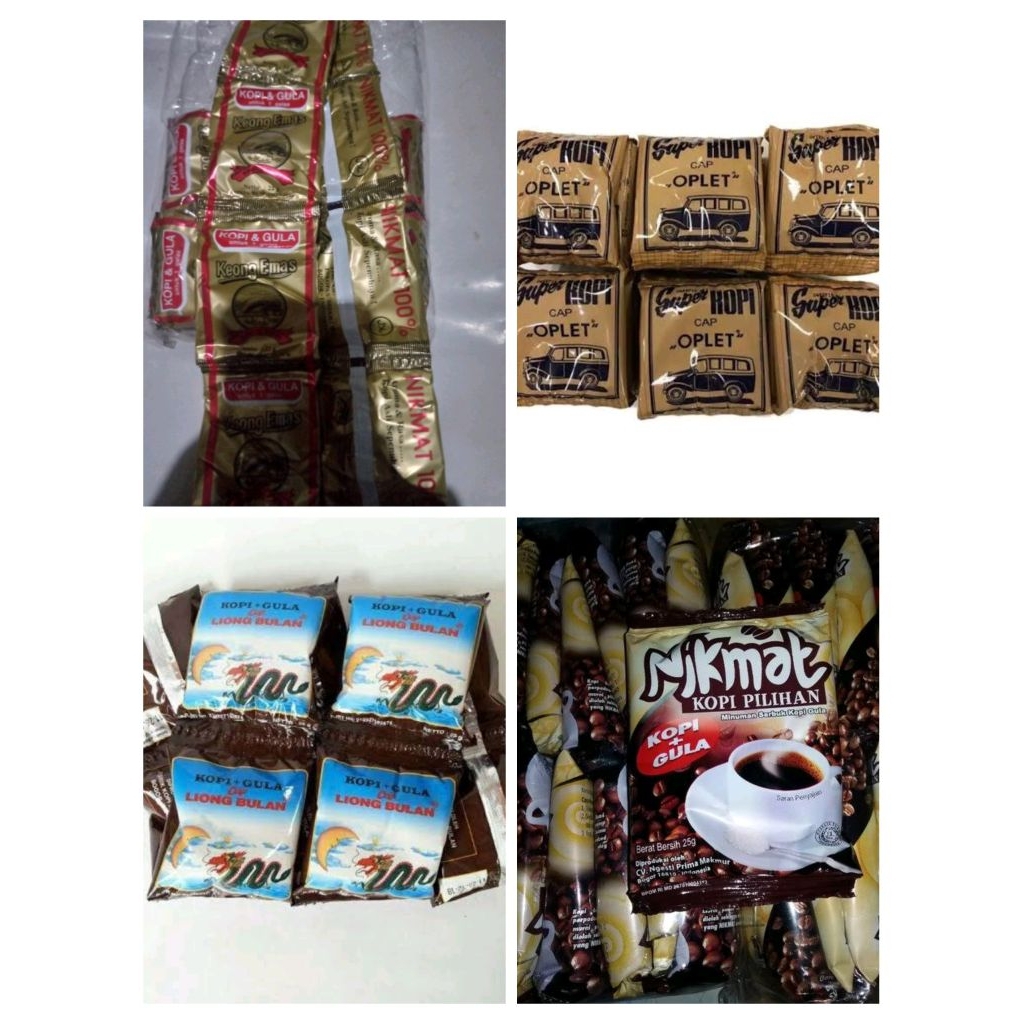 

Aneka kopi murah 1 renceng isi 10 bungkus - kopi - kopi murah