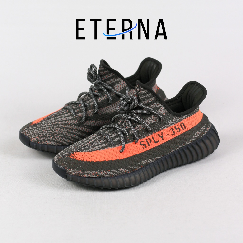 Eterna. - Sneakers Adidas Yeezy Boost 350 V2 Beluga Carbon Beluga Laces Reflective Sepatu Casual Gym