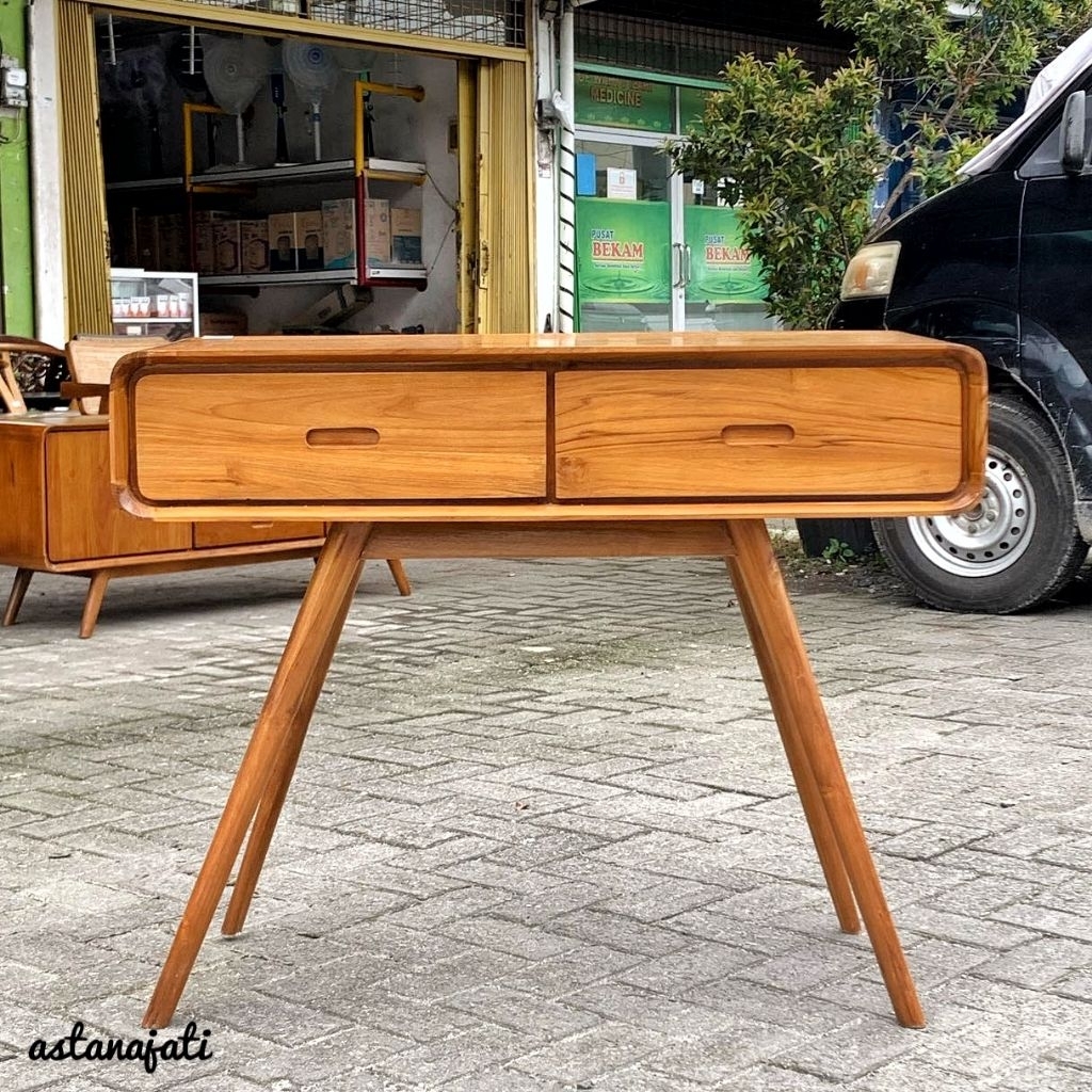 Meja Console Minimalis Meja Konsol Minimalis Modern Jati Meja Rias Jati Meja Rias Minimalis Modern J