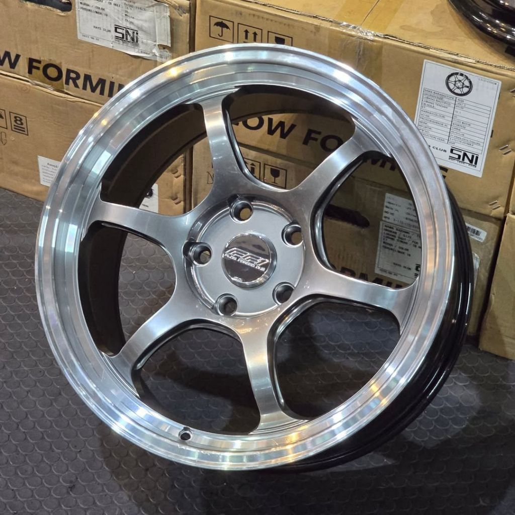 velg mobil BMW ring 18 ADVAN RG D2 FLOW FORMING velg racing bmw R18 PCD 5X120 velg mobil racing bmw 