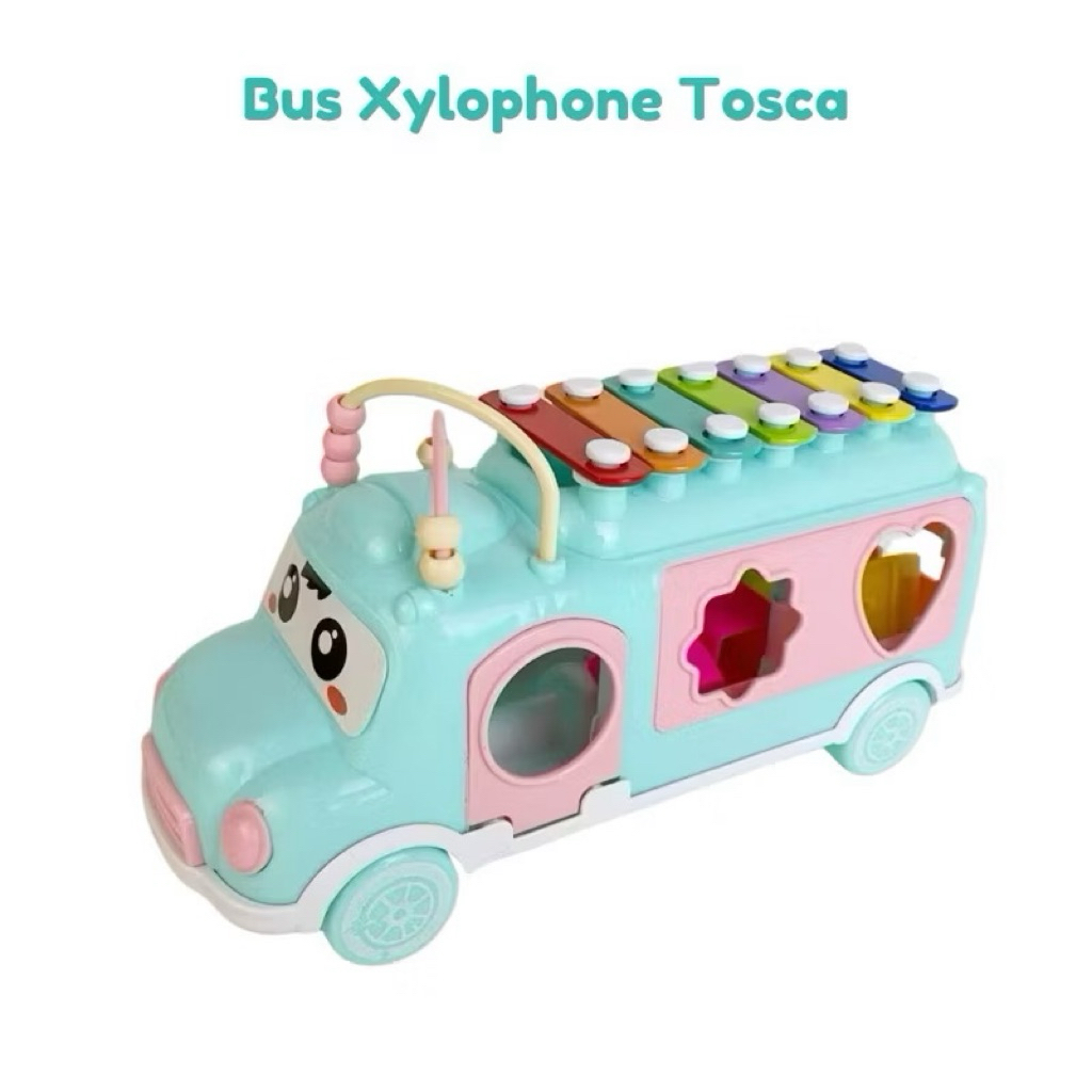 Bus Xylophone Mainan Anak