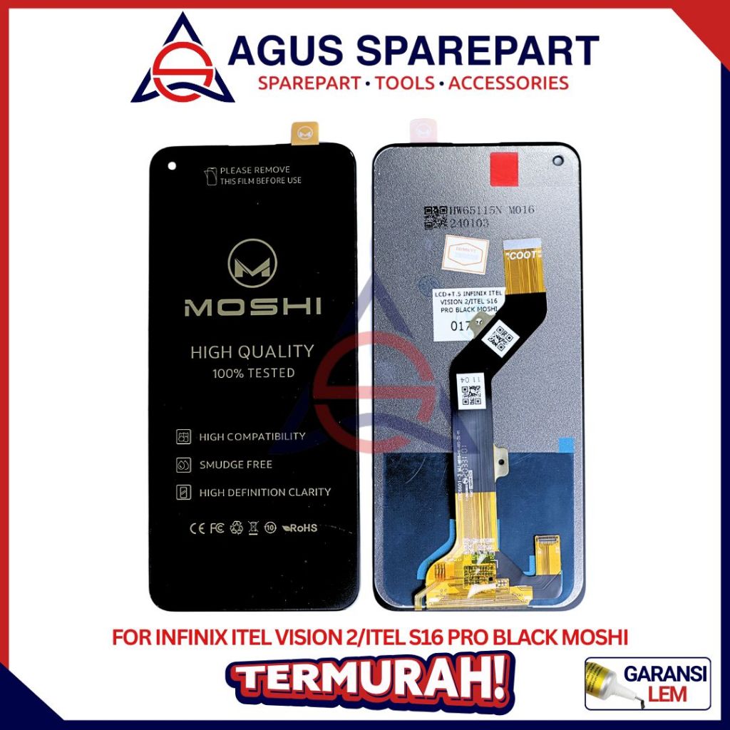 LCD TOUCHSCREEN INFINIX ITEL VISION 2 / ITEL S16 PRO