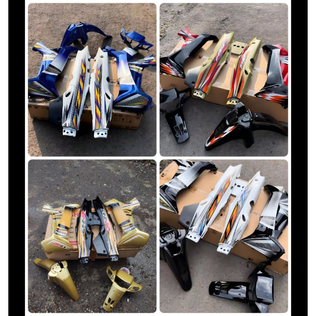 cover body halus fizr body fizr halus saja (spakbor depan 125z + stripping)