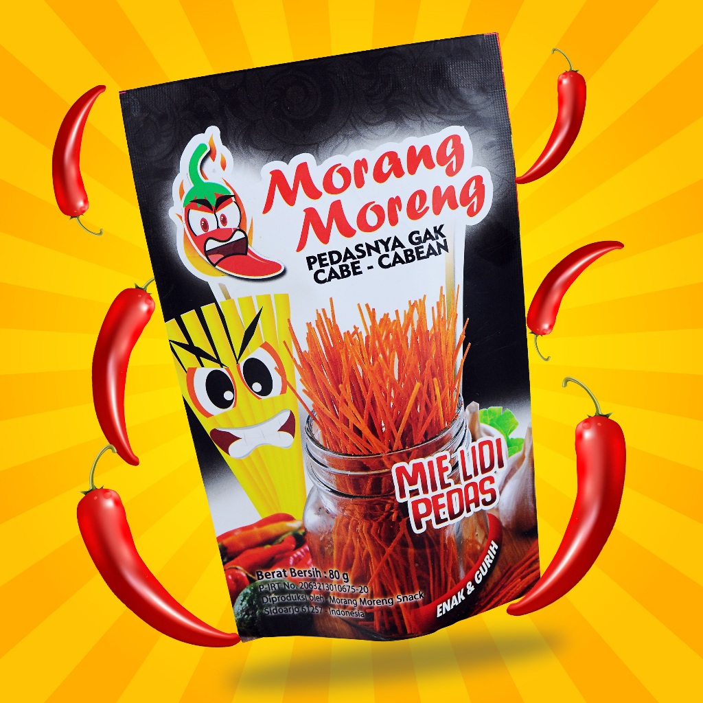 

Mie Lidi Pedas Viral Morang Moreng / Cemilan Mi Lidi Lidian Aneka Rasa