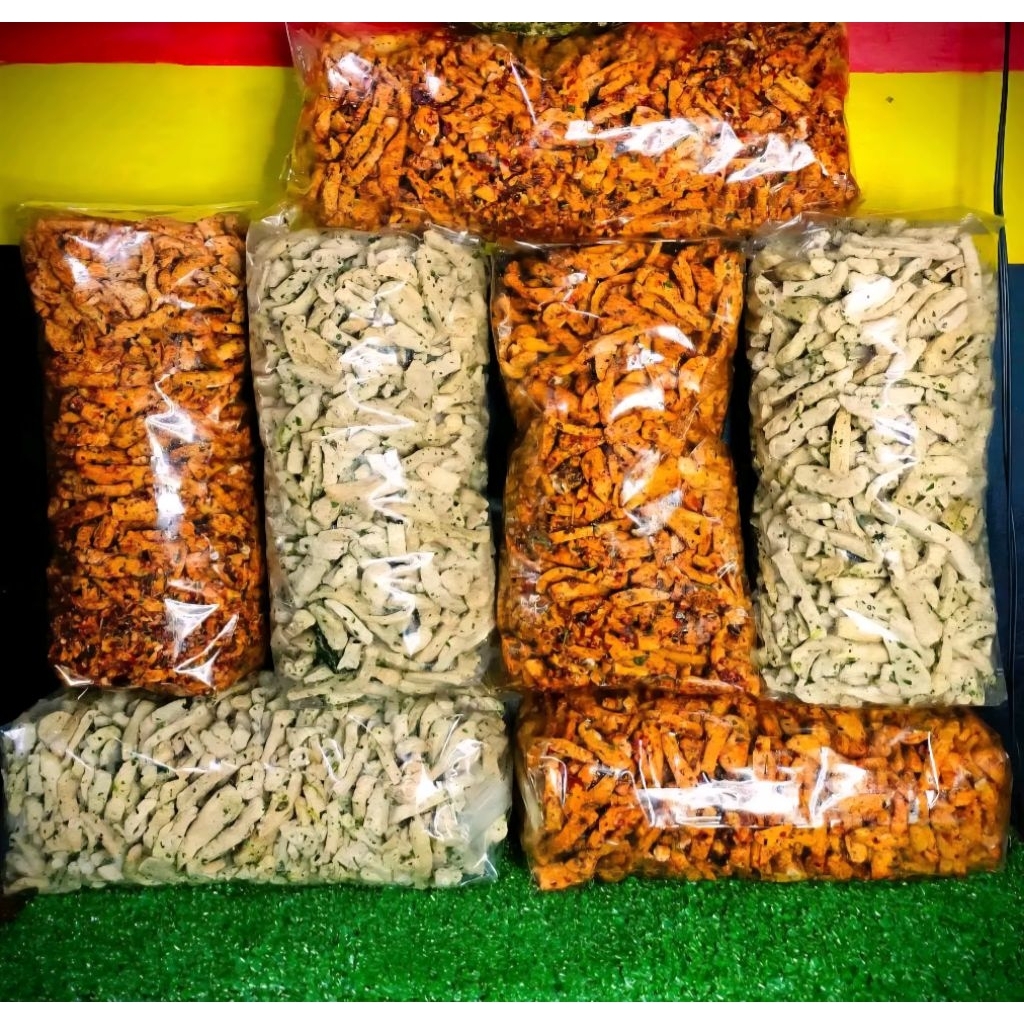 

Basreng Pedas Daun Jeruk 500g Bumbu Khas Treeans Ngemil