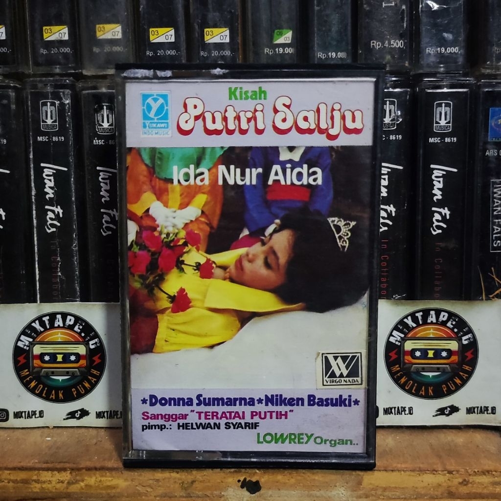 Kaset Pita - Kisah Putri Salju - Ida Nur Aida - Radio Tape - Kaset - Radio - Pemutar Kaset - Retro -