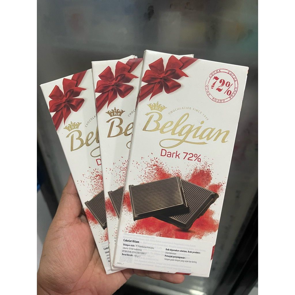 

PROMO‼️ Belgian Dark Chocolate 72% 100gr