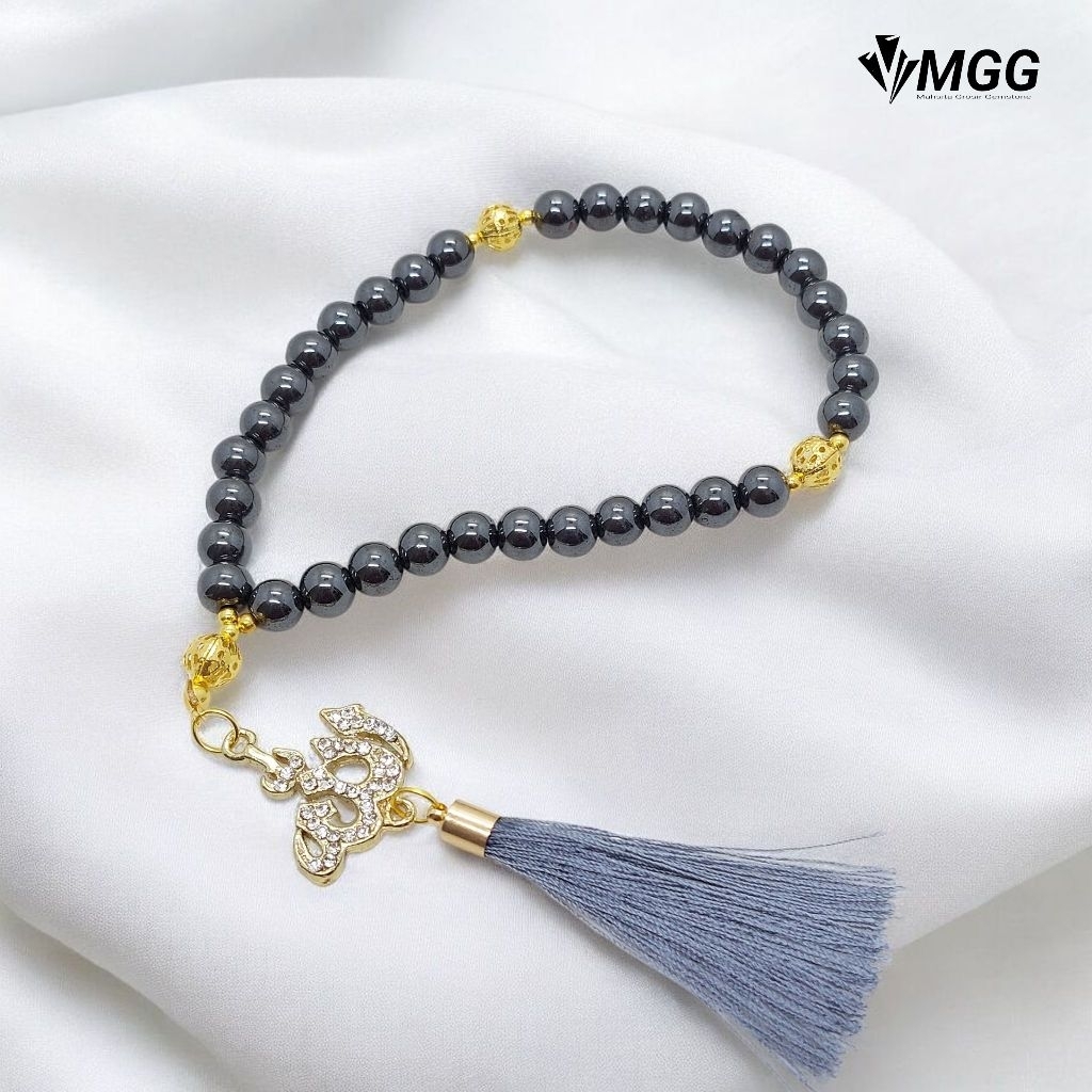 TASBIH BATU KESEHATAN MAGNETIC MAGNET + LAFADZ MEWAH DAN ELEGAN
