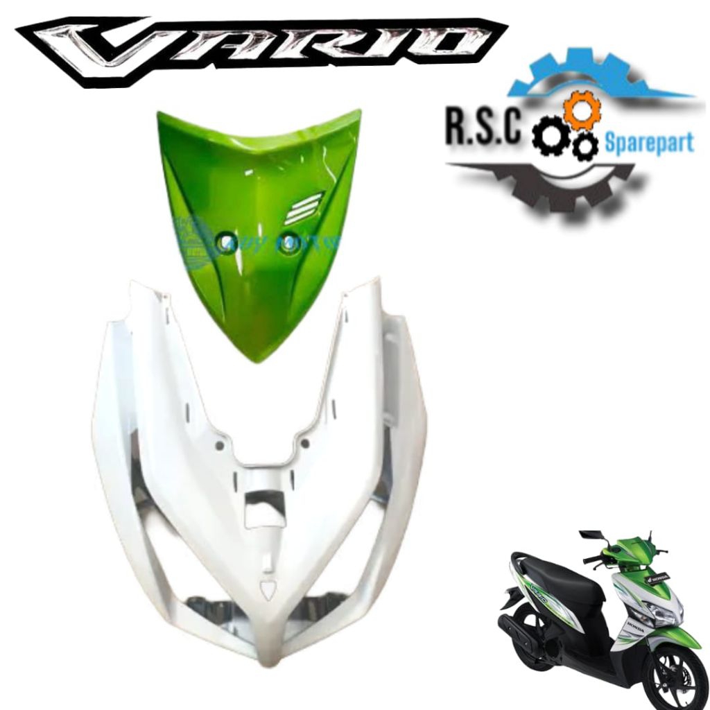 COVER BODY TAMENG DEPAN VARIO 110 KARBU