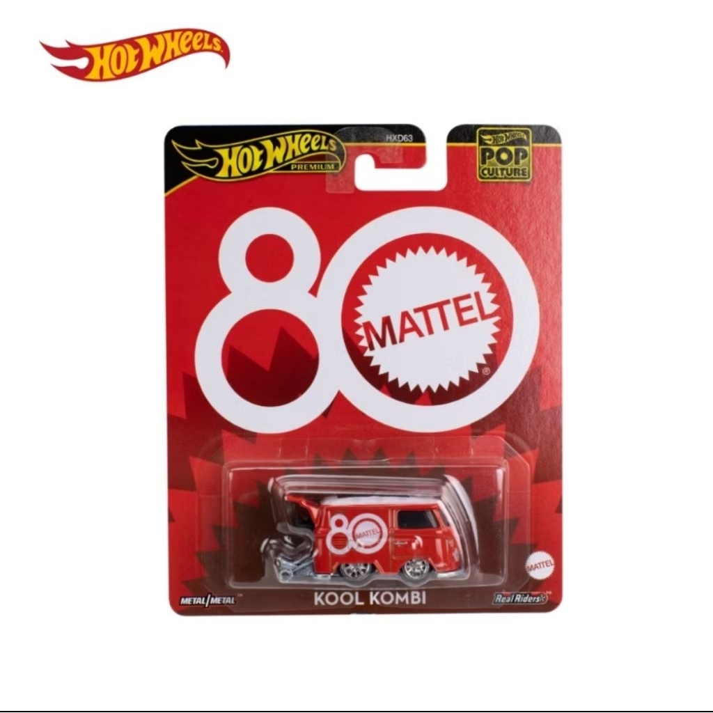 Hot Wheels Premium POP Culture Cool Kombi 80 Anniversary Mattel Edition