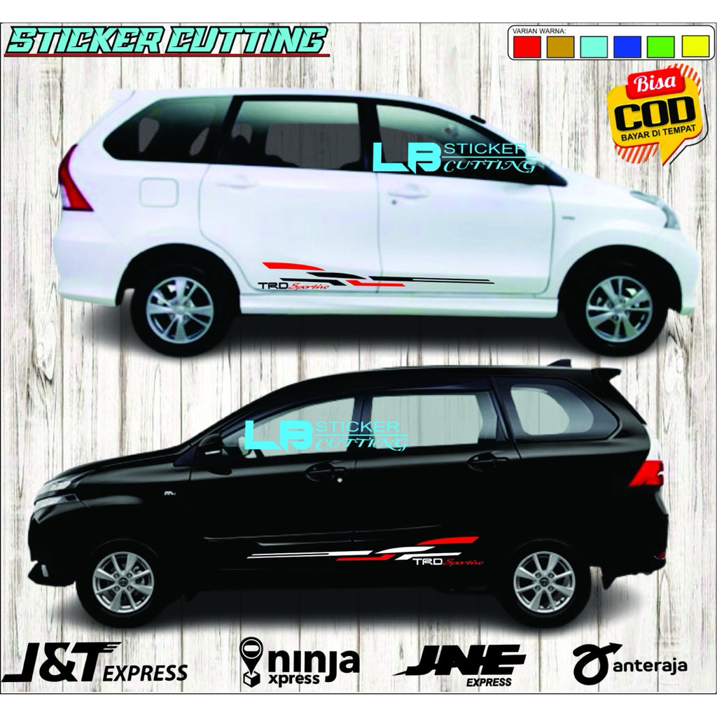 sticker mobil avanza stiker toyota avanza stiker mobil avanza stiker mobil sticker list avanza stick