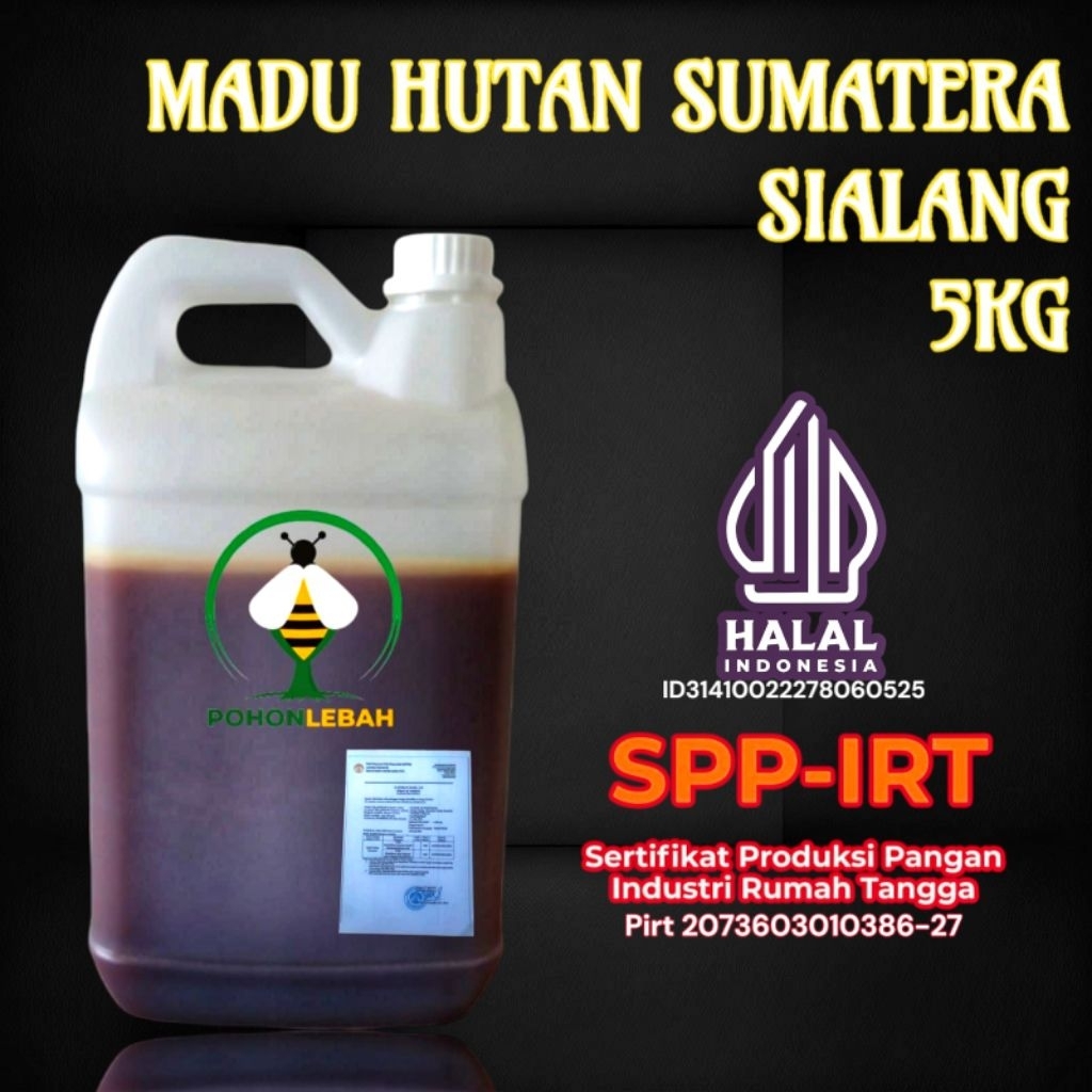 

MADU HUTAN SUMATERA 5KG MADU SIALANG ORIGINAL