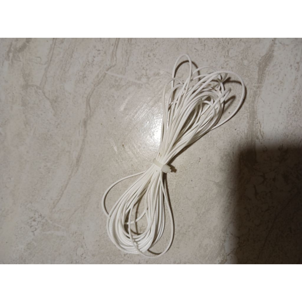 

tali korea wrna putih 5m