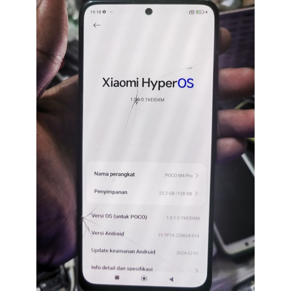 MESIN POCO M4 PRO 8/256 HIDUP GARANSI NORMAL