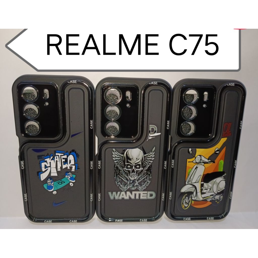 SOFTCASE GAMBAR ANIMASI COWOK TERBARU REALME C75