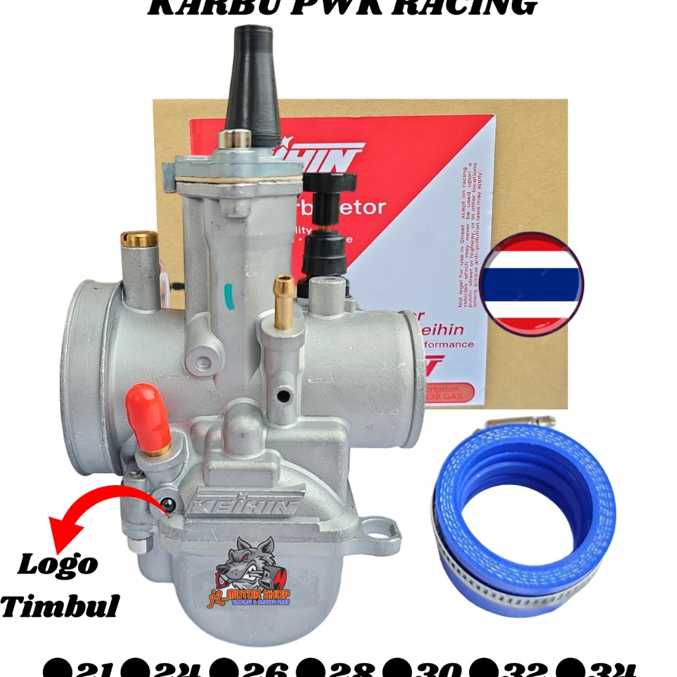 Karbu Karburator PWK 21 24 26 28 3 32 34 KOTAK KEIHIN  KARBU PWK 21 24 26 28 3 32 34 MM