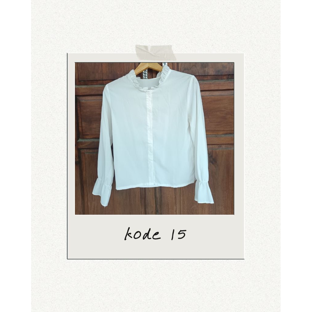 Preveload Atasan, Rok Kotak-Kotak , Over all (Uk S-M) Trend