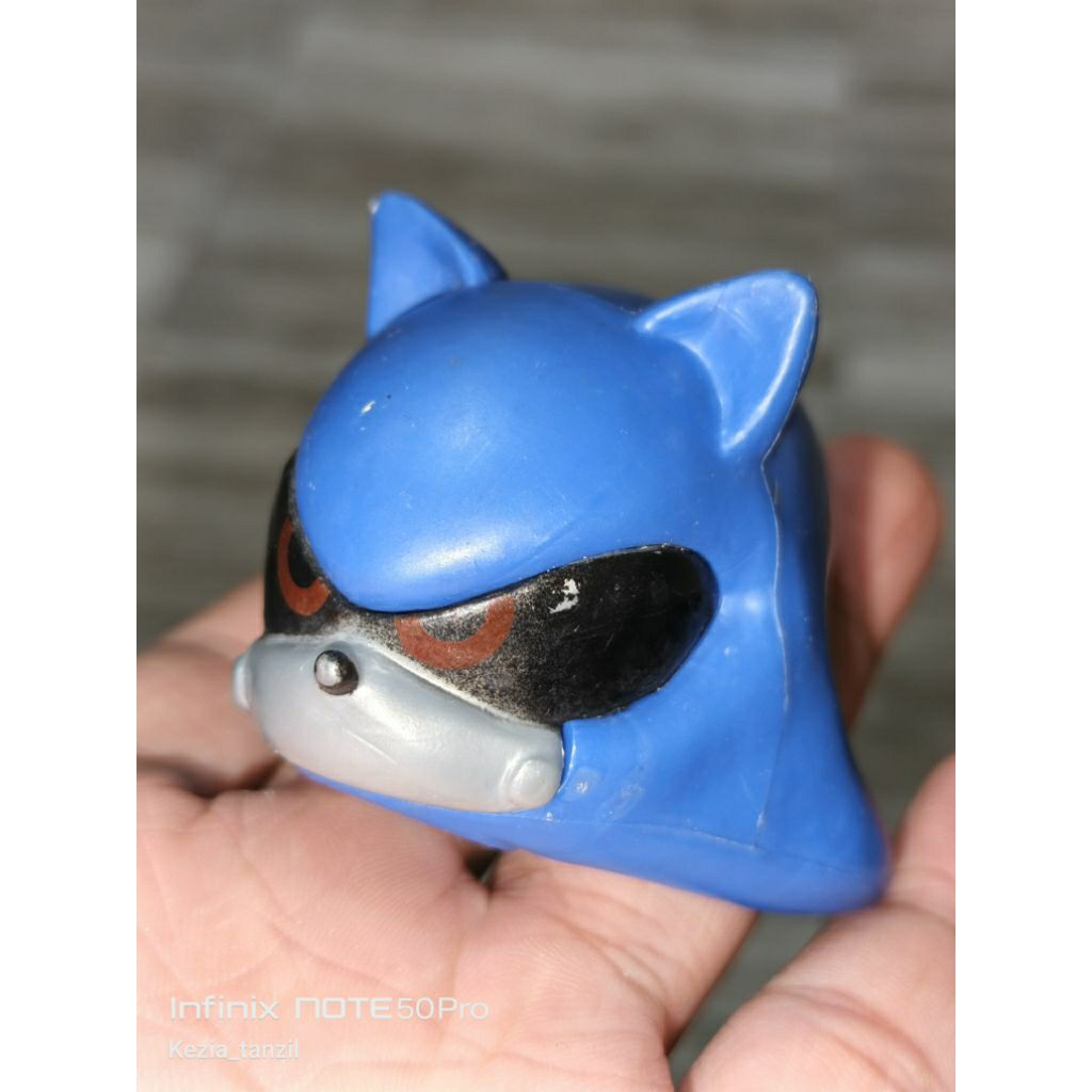 JUALAN ACTION FIGURE FIGUR SUPERHERO SUPER HERO MINUS JUNK HANYA KEPALA METAL SONIK SONIC HEDGEHOG B