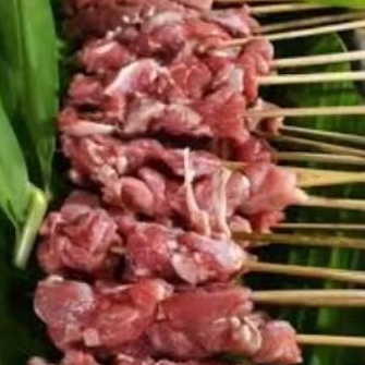 

sate domba kambing muda empuk mentah murah banget 10 pcs