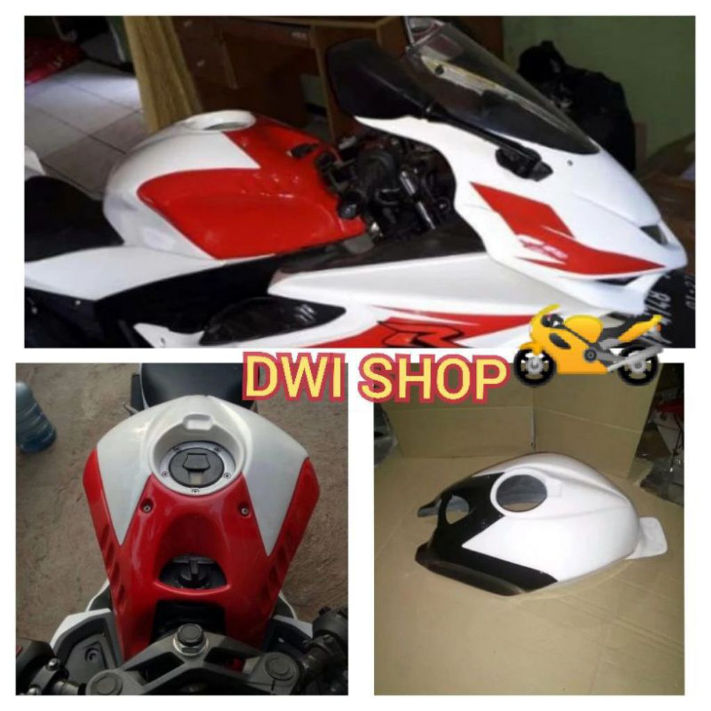 Cover tangki Suzuki GSX R 150 Model Ducati