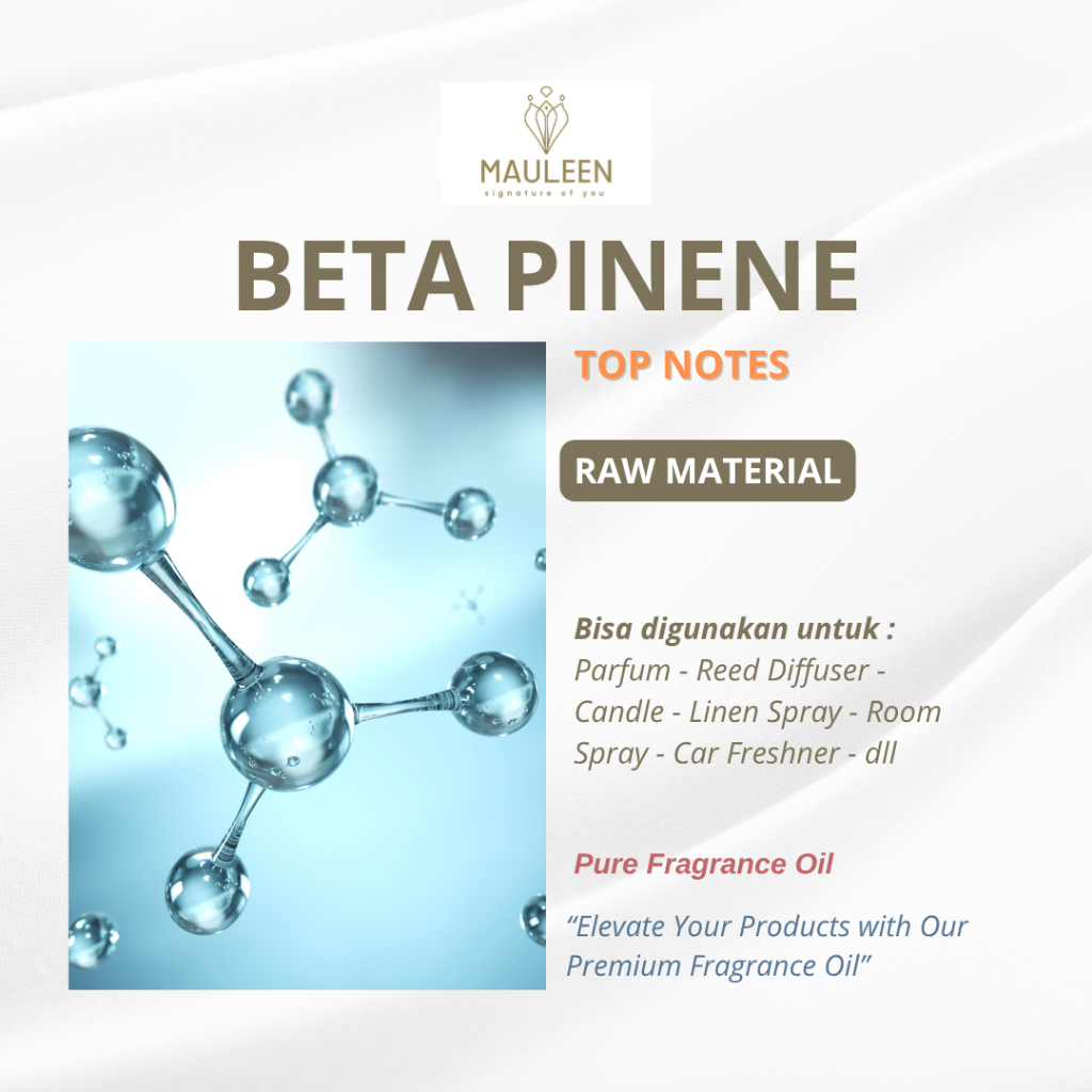 BETA PINENE - RAW MATERIAL - FRAGRANCE OIL BY MAULEEN STUDIO