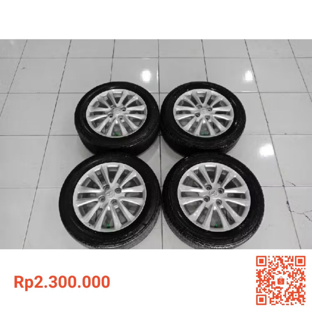 velg oem ring15 etios valco
