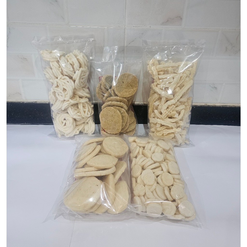 

PAKET KERUPUK 5 BUNGKUS SUPER NAGIH 6 KECIFIR SANGGUL BESAR MINI KULIT A3 PALEMBANG