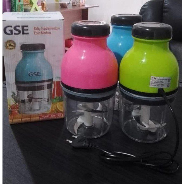 BLENDER PORTABLE MINI KAPSUL LUNALIFE/ Penggiling daging sayur buah-buah meat  chopper kapsul omicko