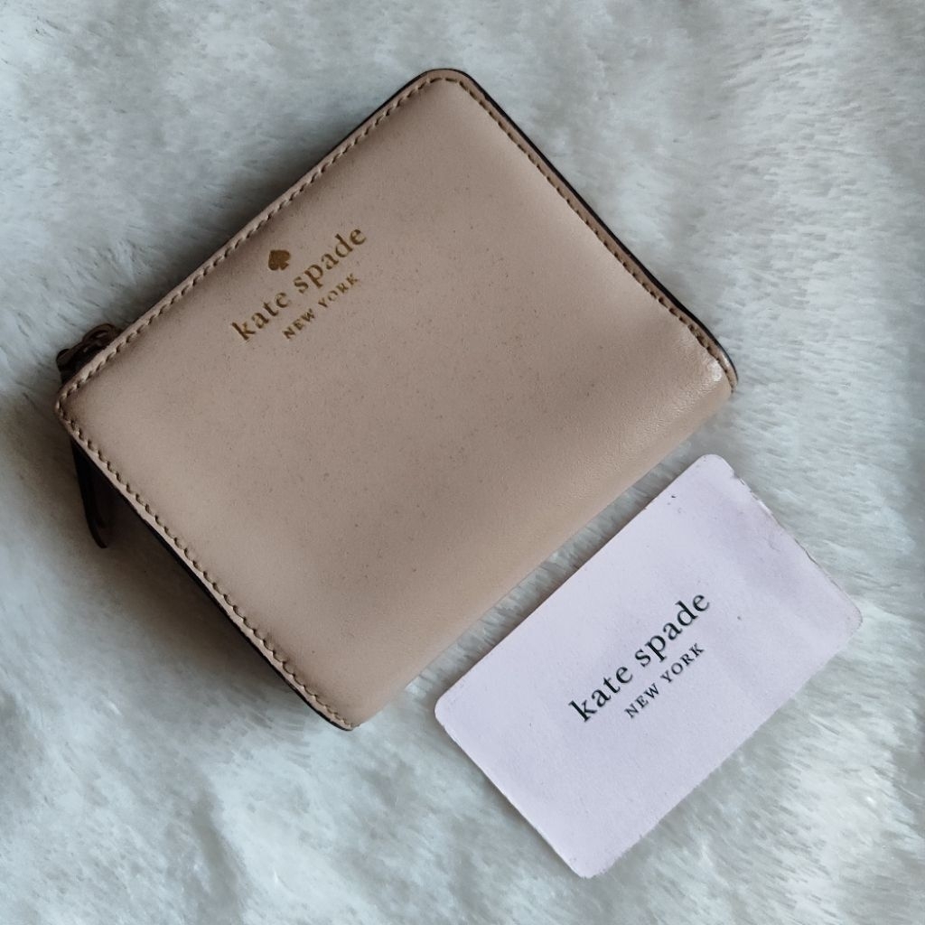 Kate Spade Small Wallet Original / Dompet Kate Spade Preloved Original / Dompet KS / Dompet Lipat Mu