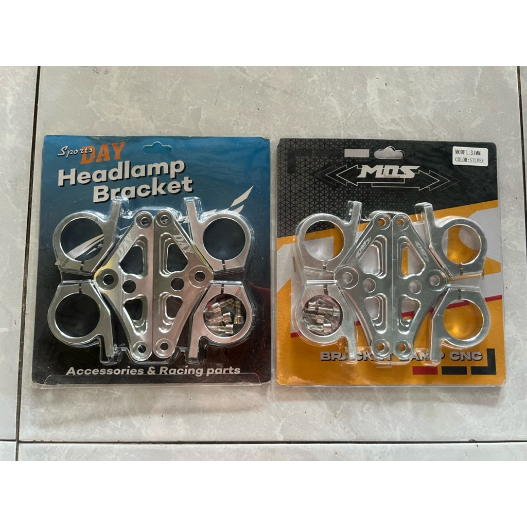 kupingan cnc MOS  DAY pangkon lampu cnc DAY & MOS breket lampu cnc MOS as 31 and 33