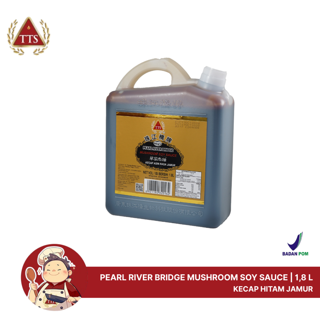

PRB Mushroom Soy Sauce/PRB Kecap Asin Rasa Jamur 1,8 liter