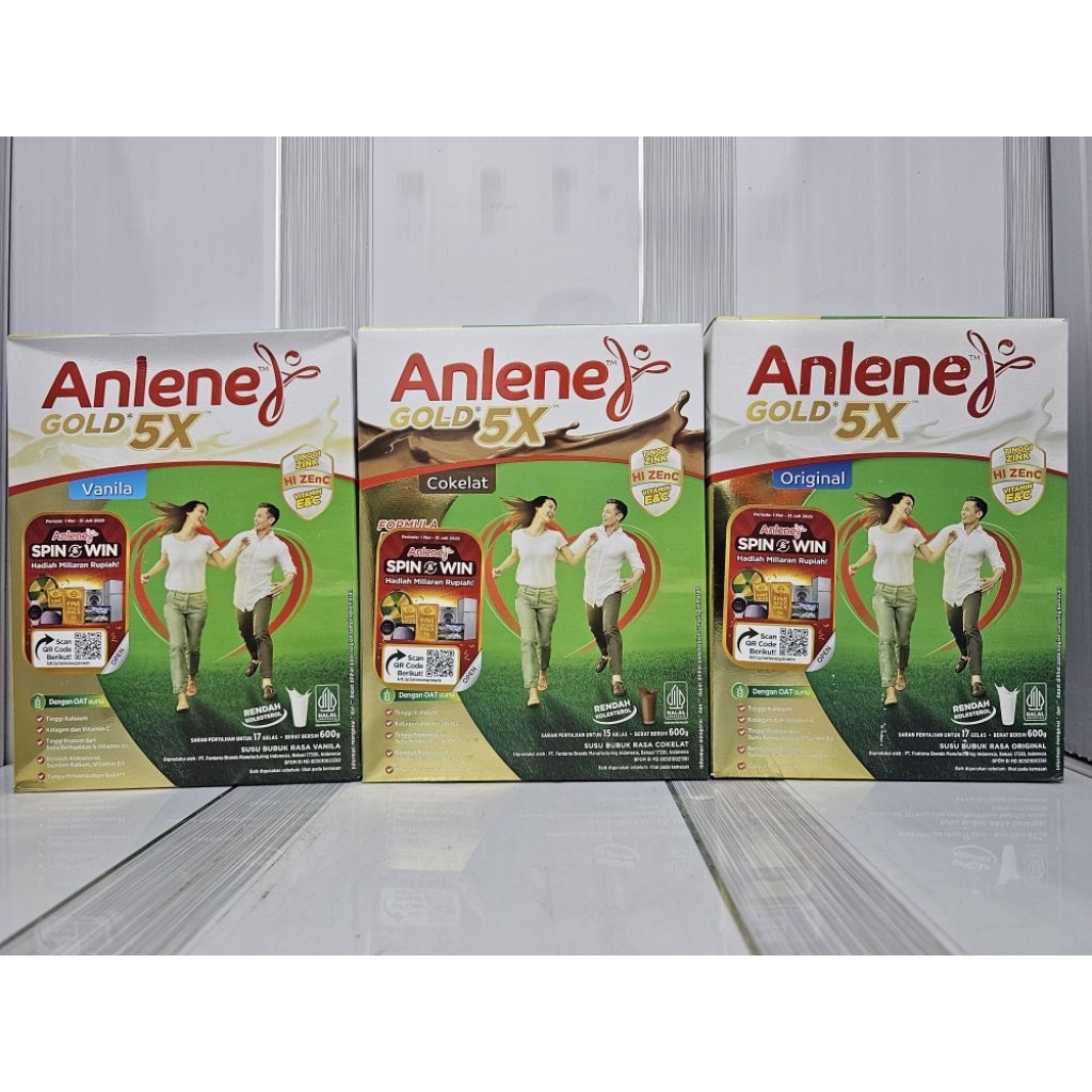 

Anlene Gold 5X Susu Bubuk 600g