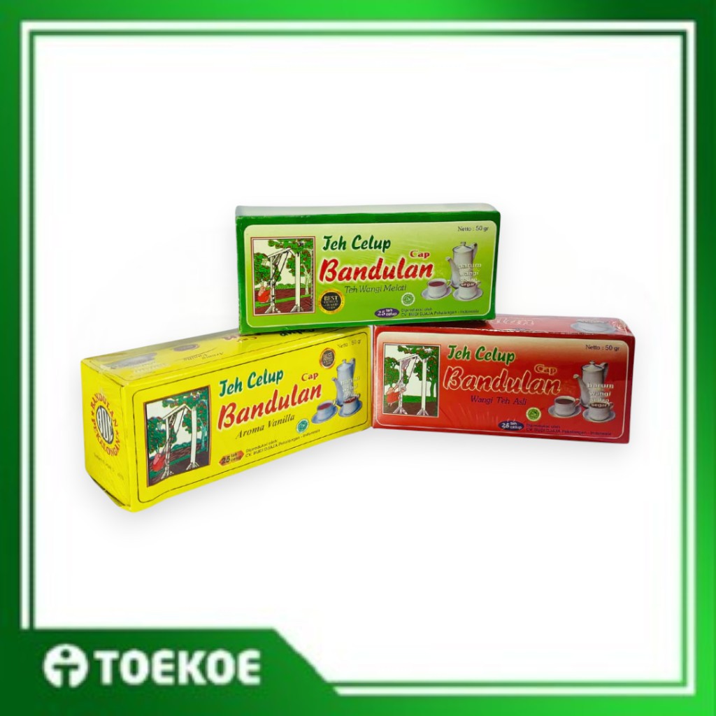 

TOEKOE Teh Celup Cap Bandulan 25 bags