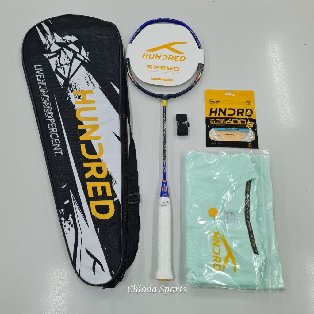 Raket Racket Reket Badminton Bulutangkis Hundred Swift Master Original