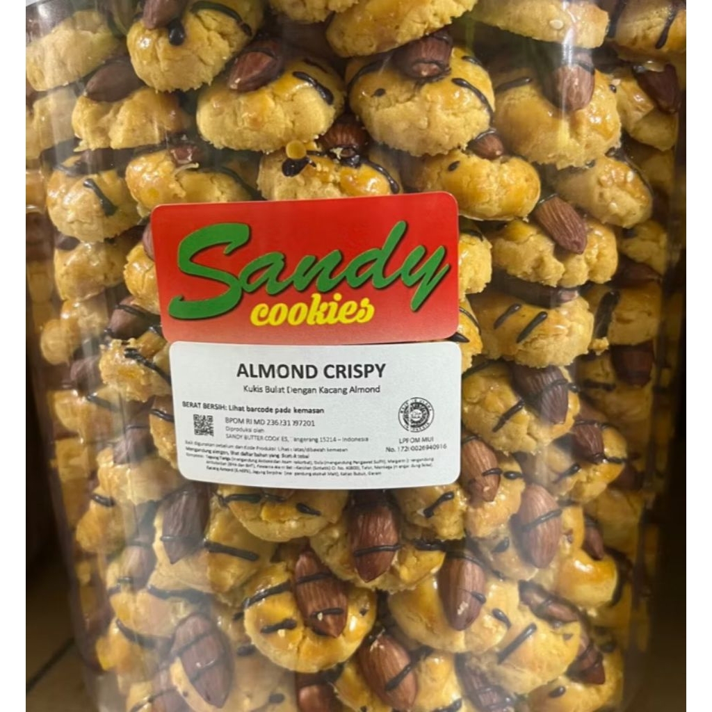 

Sandy cookies Almond crispy 200gram