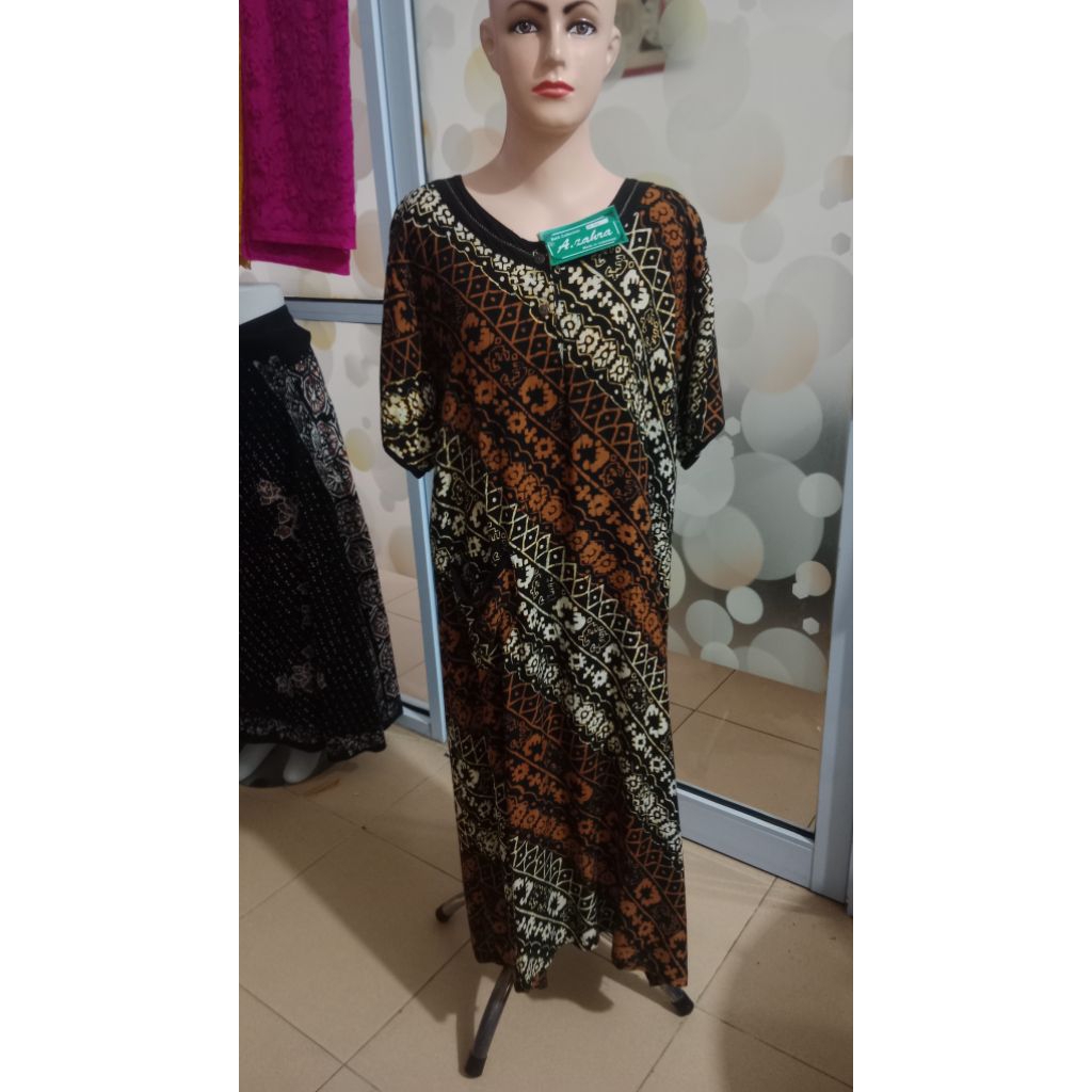 daster batik a zahra asli solo