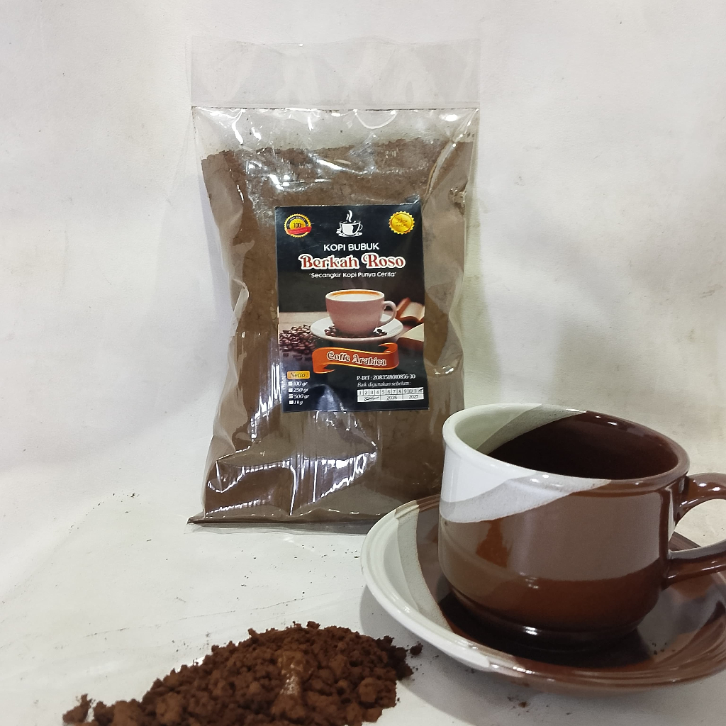 

Kopi Hitam Arabica 1kg Kopi Bubuk Arabika Kopi Full Arabika Premium Bubuk Kopi Kiloan Coffee Powder