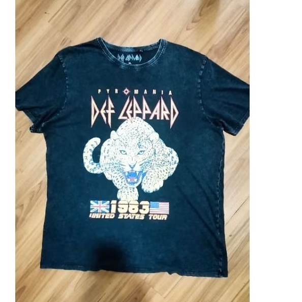 kaos band dep leppar tour copyright 2022 vintage