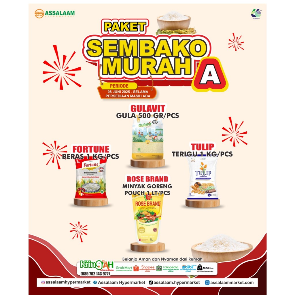 

SEMBAKO PAKET MURAH "A" /PKT
