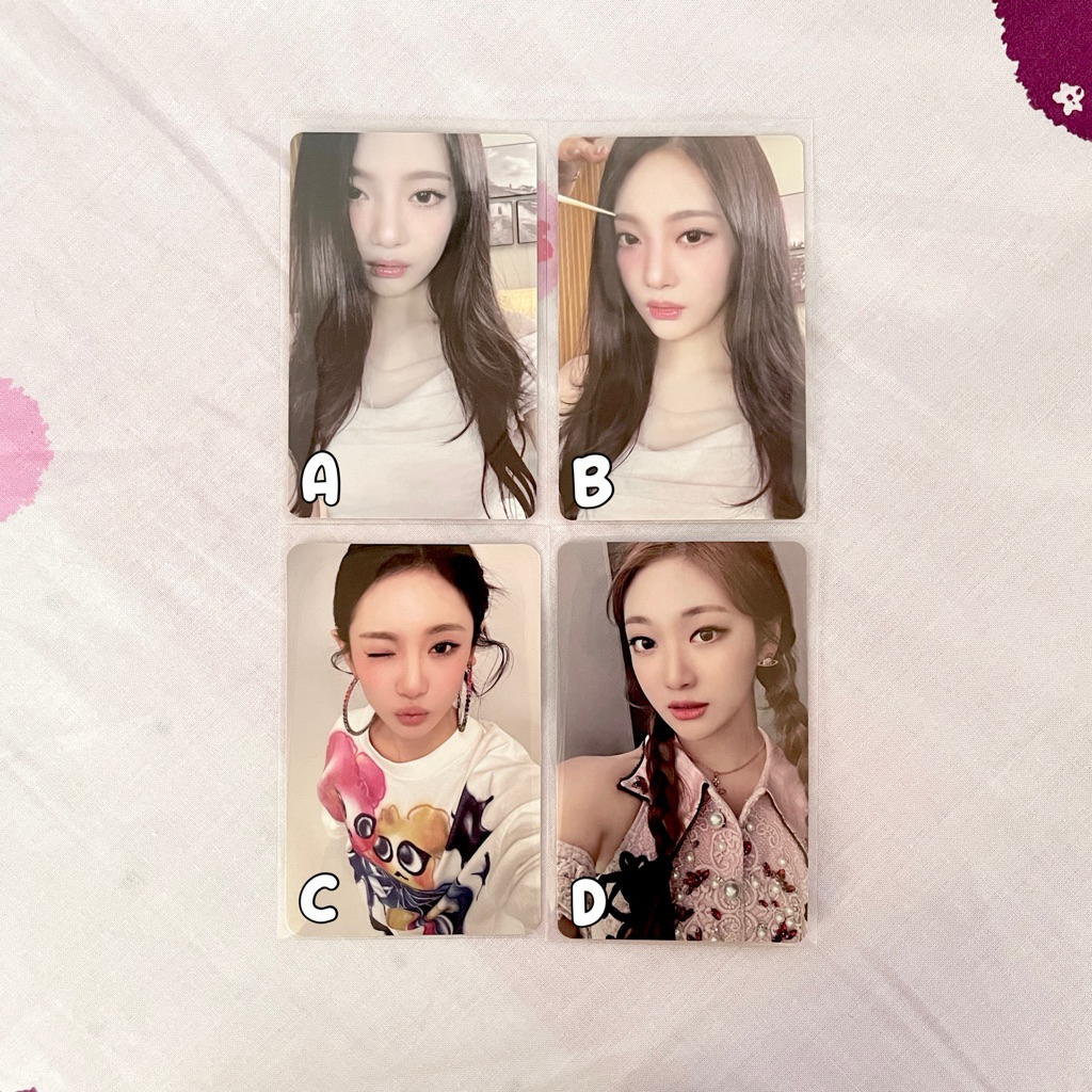 photocard official ningning aespa