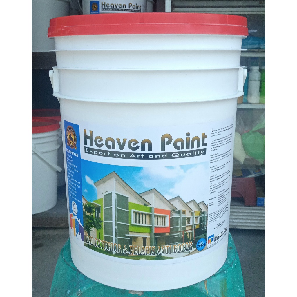 Cat Tembok HEAVEN PAINT Eksterior & Interior WATERPROOF / Cat Waterproof 20kg & 5kg
