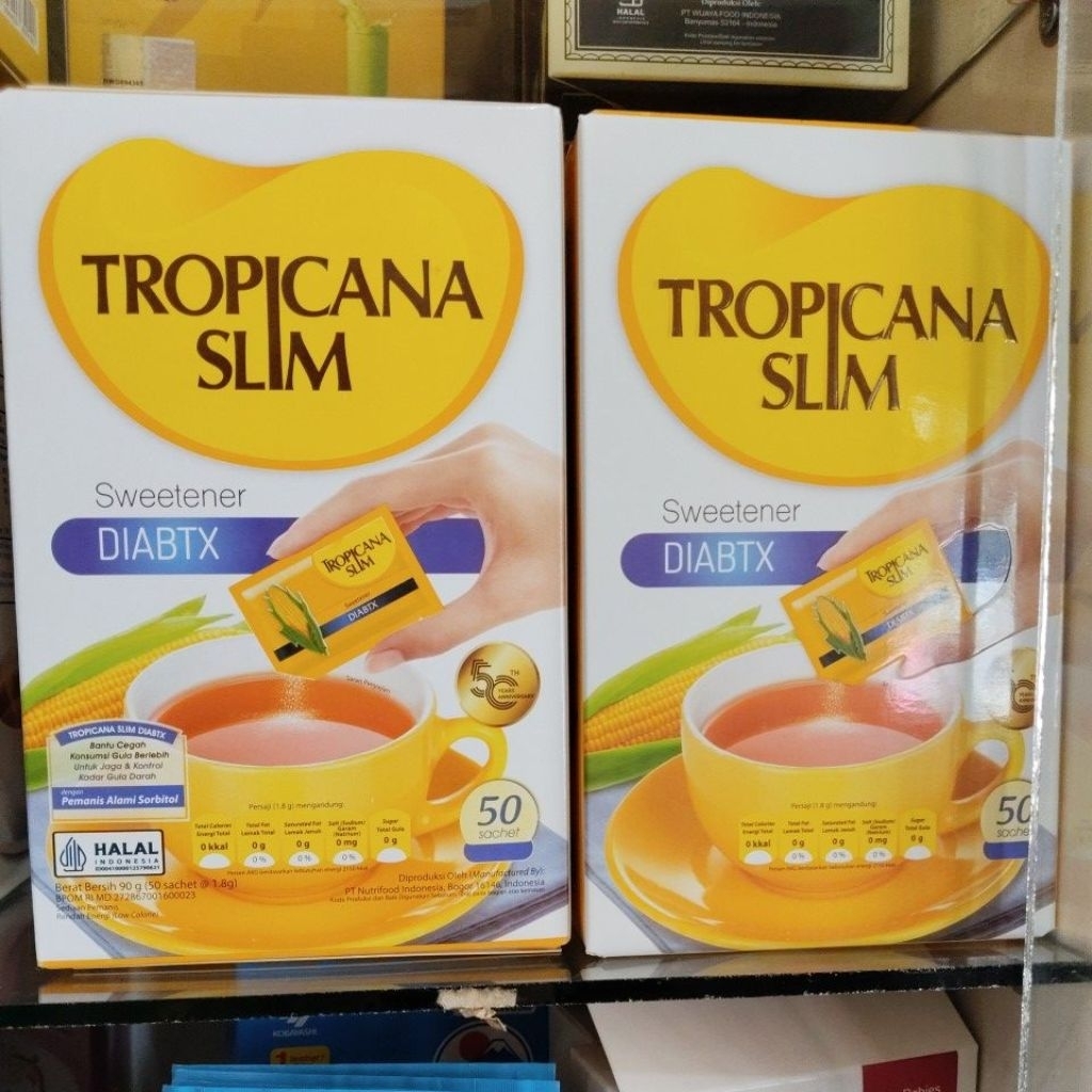

Tropicana Slim Diabtx isi 50 Sachet